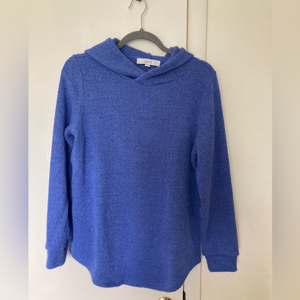 Loft pullover hooded sweater